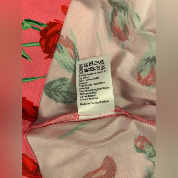 NWT ME+EM Cotton Sateen Rose Print Maxi - Picture 13 of 14